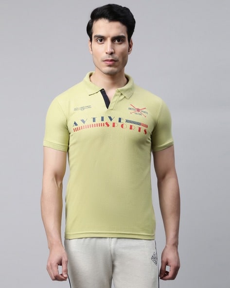 #MVMT - Printed Slim Fit Polo T-Shirt