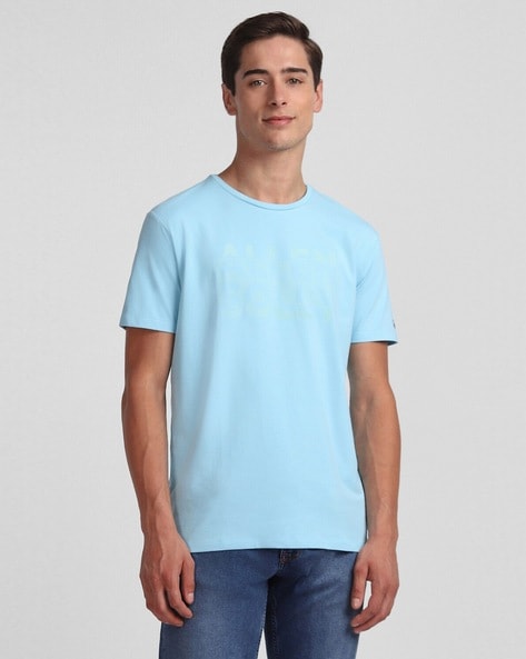 #ALLEN SOLLY - Slim Fit Crew-Neck T-Shirt