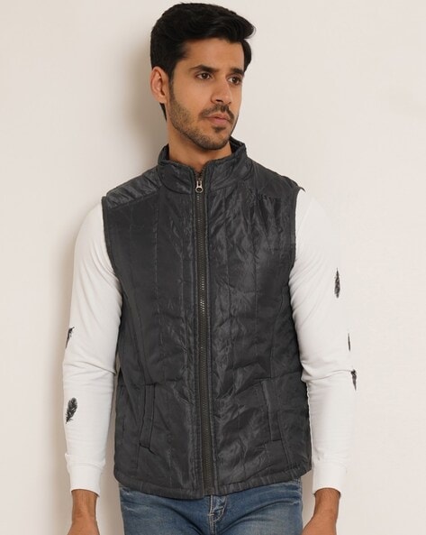 #9IMPRESSION - Men Regular Fit Puffer Jacket