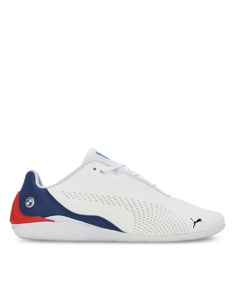 #PUMA - Lace-Up Sneakers with Round-Toe