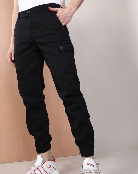 #THEINDIANGARAGECO - Slim Fit Cargo Joggers