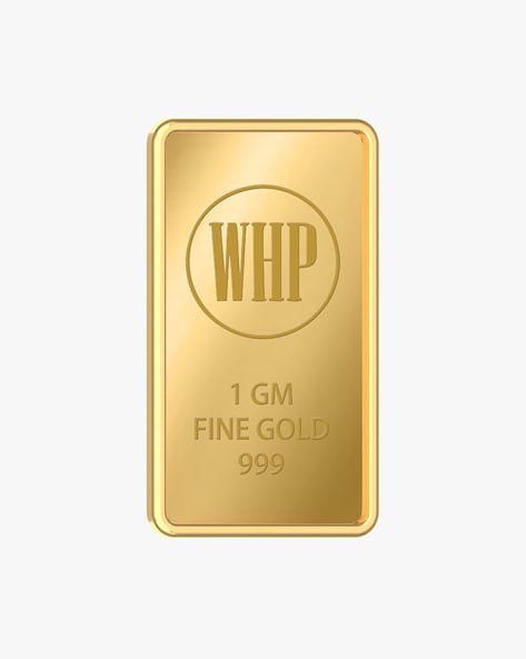 #WHPJEWELLERS - 24KT (999) 1 gm Yellow Gold Coin | 24 Kt | FreeSize