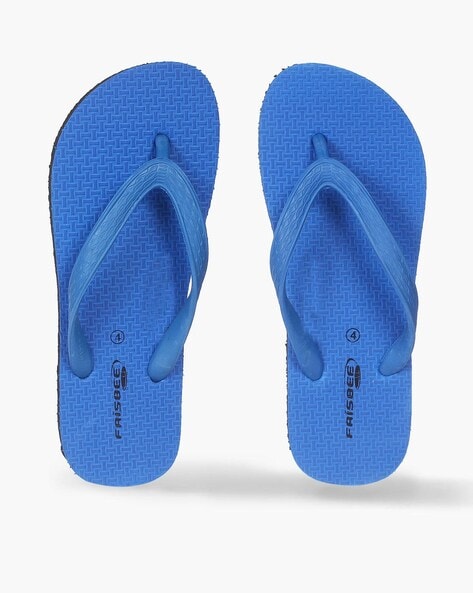 #FRISBEE - Women Thong-Strap Slip-On Flip-Flops