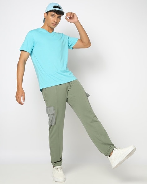 #YOUSTA - Men Relaxed Fit Cargo Jogger Pants