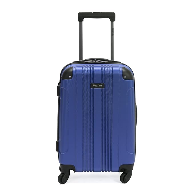 Kenneth Cole Reaction Out of Bounds 20" Hardside 4-Wheel Spinner Carry-on Luggage, Cobalt Blue