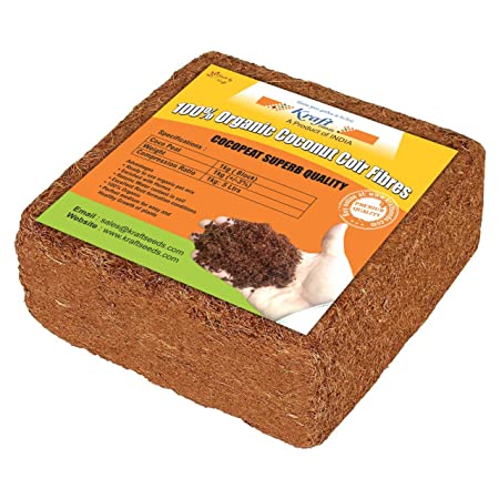 Kraft Seeds Agro Peat/Coco Peat (1 KG)