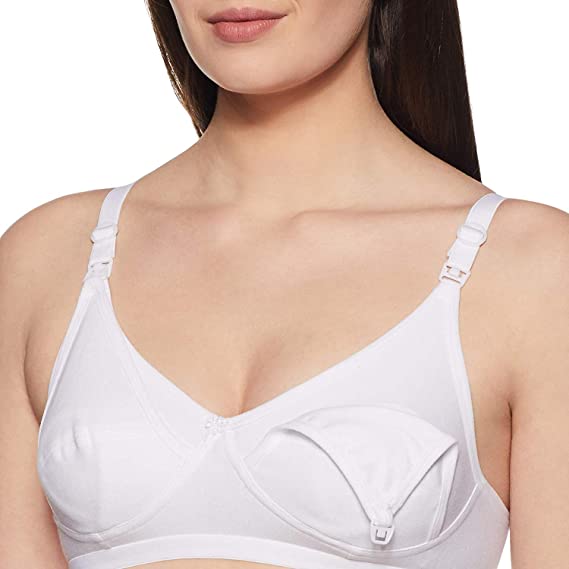 [Size: 36] - Fabme Seamed Nursing Bra