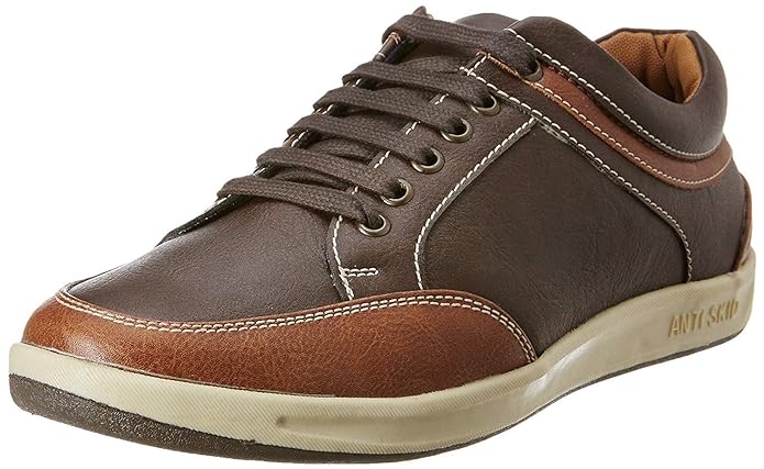 [Size: 7 UK] - Centrino Mens 3322 Causal Sneakers | Lace-Up Design | Rounded Front | Soft Cushioned Insole | Fashion Sneakers | Anti Skid Sole