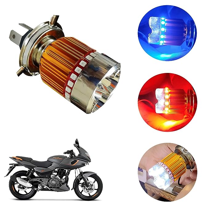 Kandid H4 Led Motorcycle Bike Headlight Bulb For Bajaj Pulsar 180F