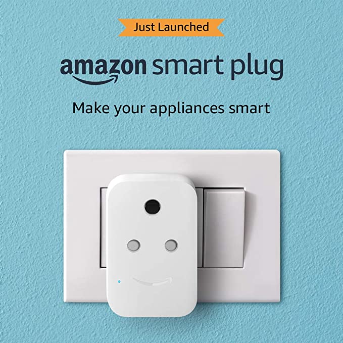 [Apply Coupon] - Amazon Smart Plug (works with Alexa) - 6A, Easy Set-Up