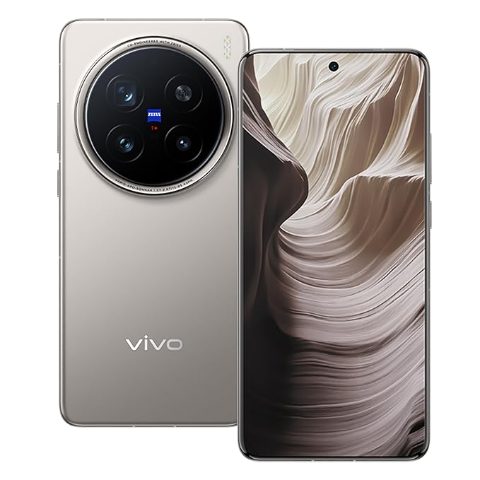 Vivo X200 Pro 5G (Titanium Grey, 16GB RAM, 512GB Storage) with No Cost EMI/Additional Exchange Offers