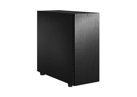 [Apply Coupon] - Fractal Design Define 7 XL E-ATX Mid-Tower Gaming Cabinet Case with Three Pre-installed Dynamic X2 GP-14 Fans and Anodized aluminum front panel - Black (FD-C-DEF7X-01)