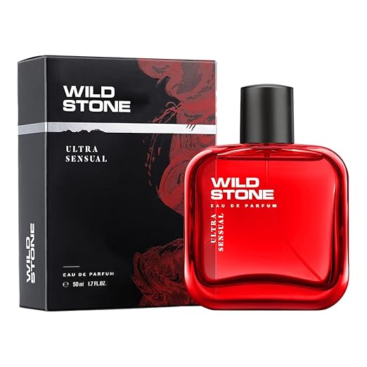 [Apply Coupon] - Wild Stone Ultra Sensual Premium Perfume for Men, 50ml|Long Lasting Eau De Parfum|Luxury Fragrances