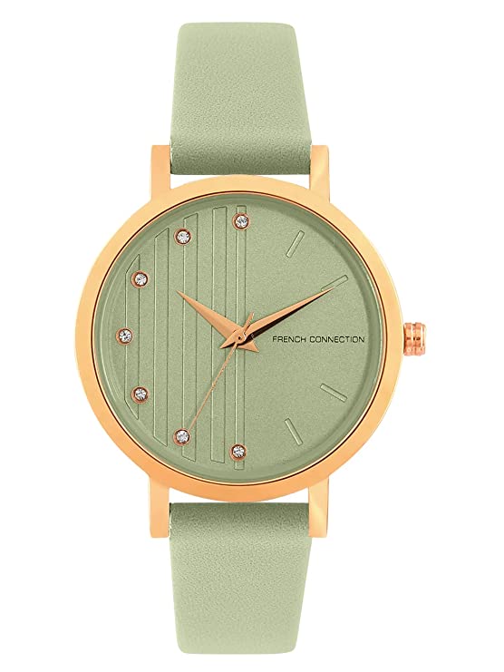 French Connection Analog Green Dial Women's Watch-FC20-63C-R