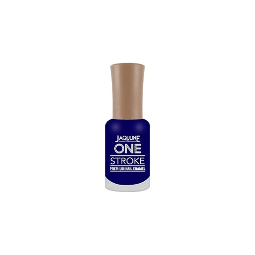 Jaquline USA One Stroke Premium Nail Enamel |Grey Hues #J67| 8ml | Chip Resistant | Voluptuous Gel Finish|Impeccable Color | Seamless Application | Long-lasting | Harmful Chemical Free