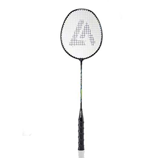 Lifelong Ace100 Aluminium Shaft Badminton Racquet with Free Full Cover | Badminton Racquet for Adults (LLBDR11, Black)