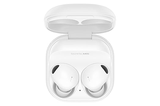 Samsung Galaxy Buds2 Pro, with Innovative AI Features, Bluetooth Truly Wireless in Ear Earbuds with Noise Cancellation (White)