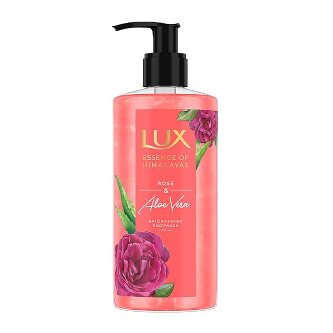 LUX ROSE & ALOE VERA SHIMMERING BODYWASH 400ml