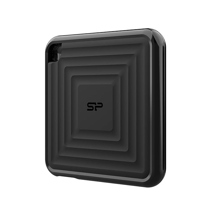 SP Silicon Power Silicon Power 2TB Portable SSD, Compact Pocket-Size USB 3.2 Gen 2 External Solid State Drive, Up to 540MB/s, PC60 Series