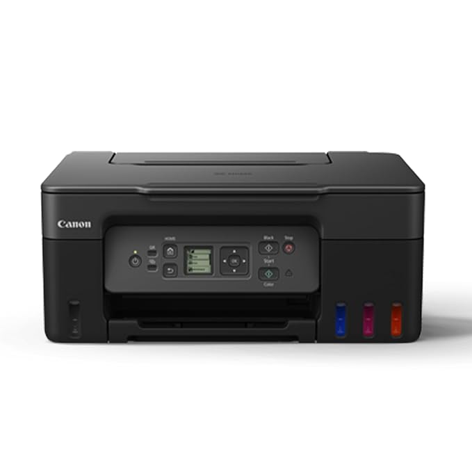 Canon PIXMA MegaTank G3770 BK All-in-one WiFi Inktank Colour Printer for Home & Office with 1 Year Additional Warranty on Product Registration