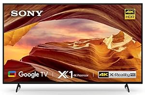 Sony Bravia 139 cm (55 inches) 4K Ultra HD Smart LED Google TV KD-55X75L (Black)