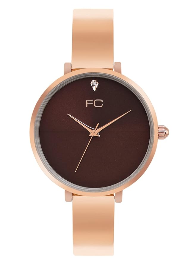 French Connection Spring-Summer 2023 Analog Brown Dial Women's Watch-FCN00076A