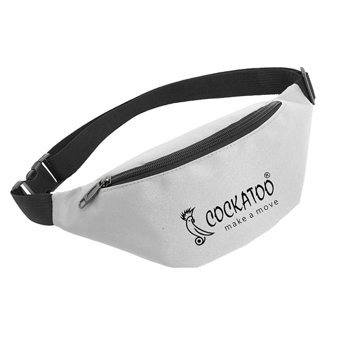 Cockatoo Waist Bag for Men & Women,Fanny Pack for Women,