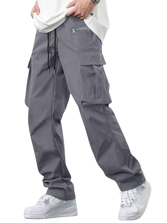 [Size: M] - Lymio Men Cargo || Men Cargo Pants || Men Cargo Pants Cotton || Cargos for Men (Cargo-05-08)