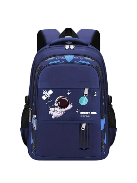 Impulse Astronaut 25L Unisex Stylish &Trendy Water Resistant printed Bag, College travel Backpack, School Bag for boys & girls with 1 Year Warranty