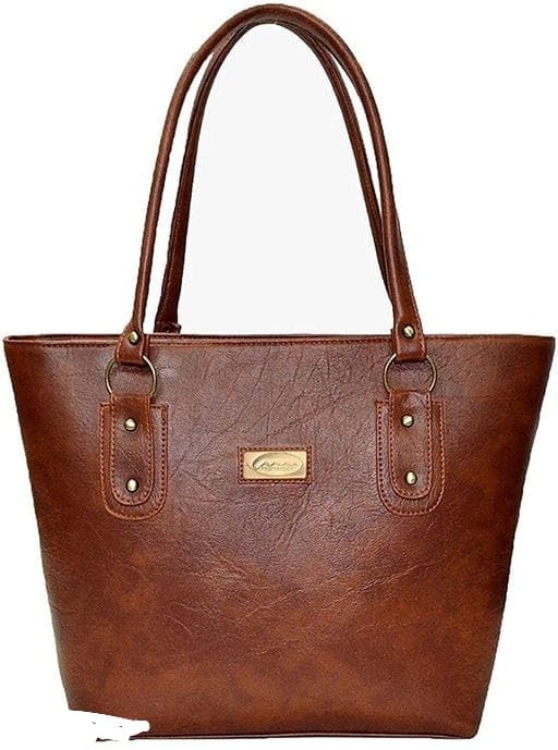 [Apply Coupon] - ASDIP Women's Shoulder Handbag Women Shoulder,handbag, PU (Brown Tote) Shoulder Bag Work Totes for Women Purse Handbag with Back Zipper Pocket Large