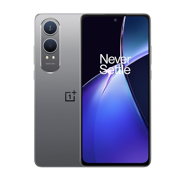 OnePlus Nord CE4 Lite 5G (Super Silver, 8GB RAM, 128GB Storage)