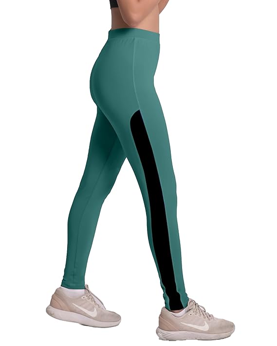 [Size: M] - VALLEY Women's Stretch Fit Yoga Pants, Track Pants Stretchable Gym Legging Tights