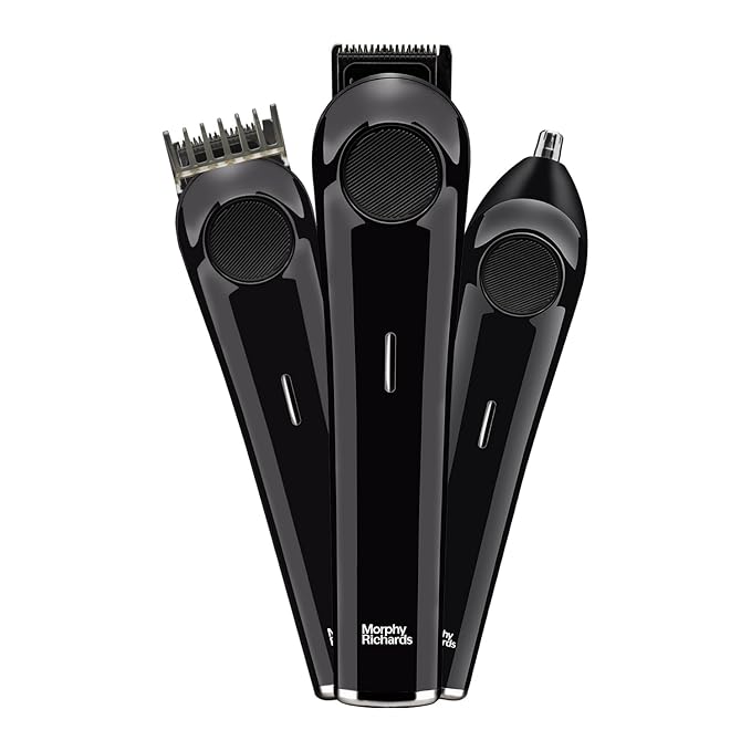 Morphy Richards Kingsman Elite | 3-in-1 Multipurpose Trimmer for Men |Grooming Kit:-Trimmer, Shaver, Nose & ear Trimmer|USB Rechargeable|Stainless Steel Blades|Quick Charge|2-Yr Warranty|Gift for Him