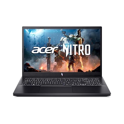 Acer Nitro V Gaming Laptop AMD Ryzen 7-7735HS with RTX 3050 6 GB Graphics (16 GB DDR5/512GB SSD/Windows 11 Home/Wi-Fi 6/144Hz) ANV15-41, 15.6" FHD Display, 2.1 KG