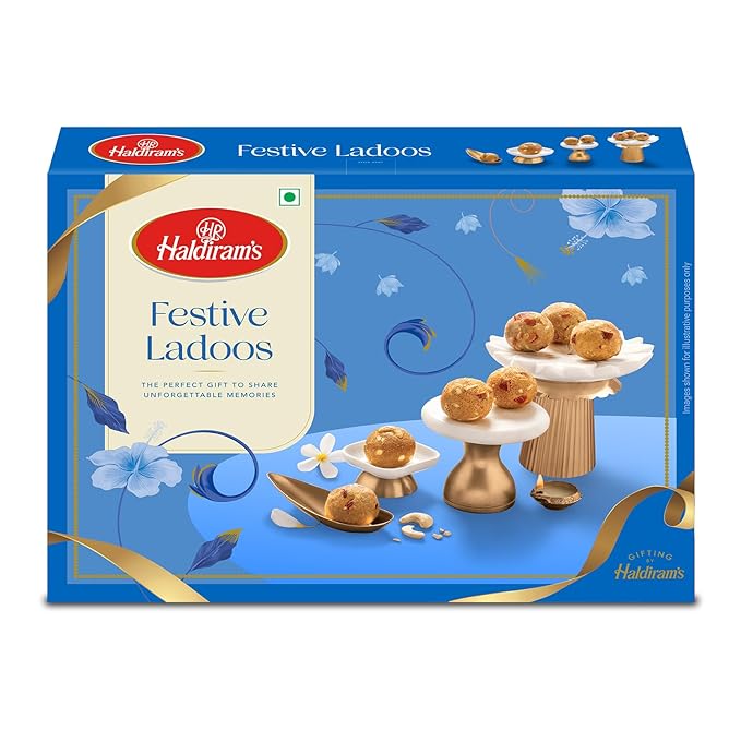 Haldiram's Festive Ladoos gift pack