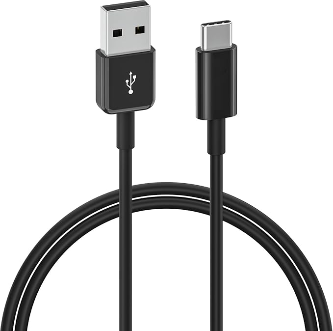 JGD 3A Fast Charging 1m Type C Cable for Smartphones, Tablets & other Type C devices, 480Mbps Data Sync, Quick Charge 3.0 (Black)