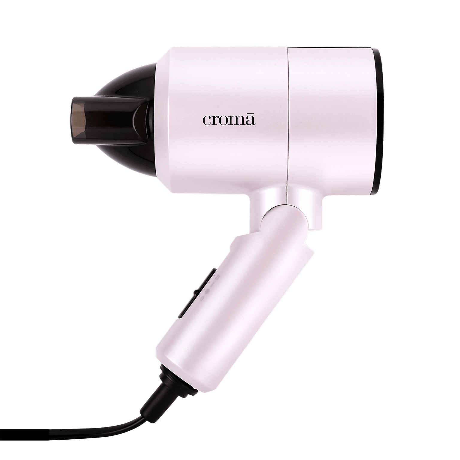 Croma 3 Setting Hair Dryer (Foldable Handle, CRAH4055, Pink)