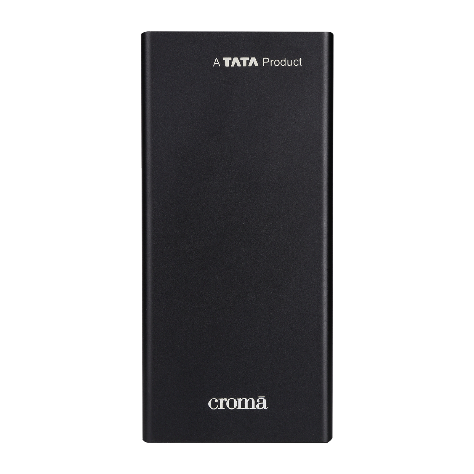 Croma 10000 mAh 18W Fast Charging Power Bank (1 Micro USB Type B, 1 Type C & 2 Type A Ports, Aluminium Casing, LED Charging Indicator, Black)