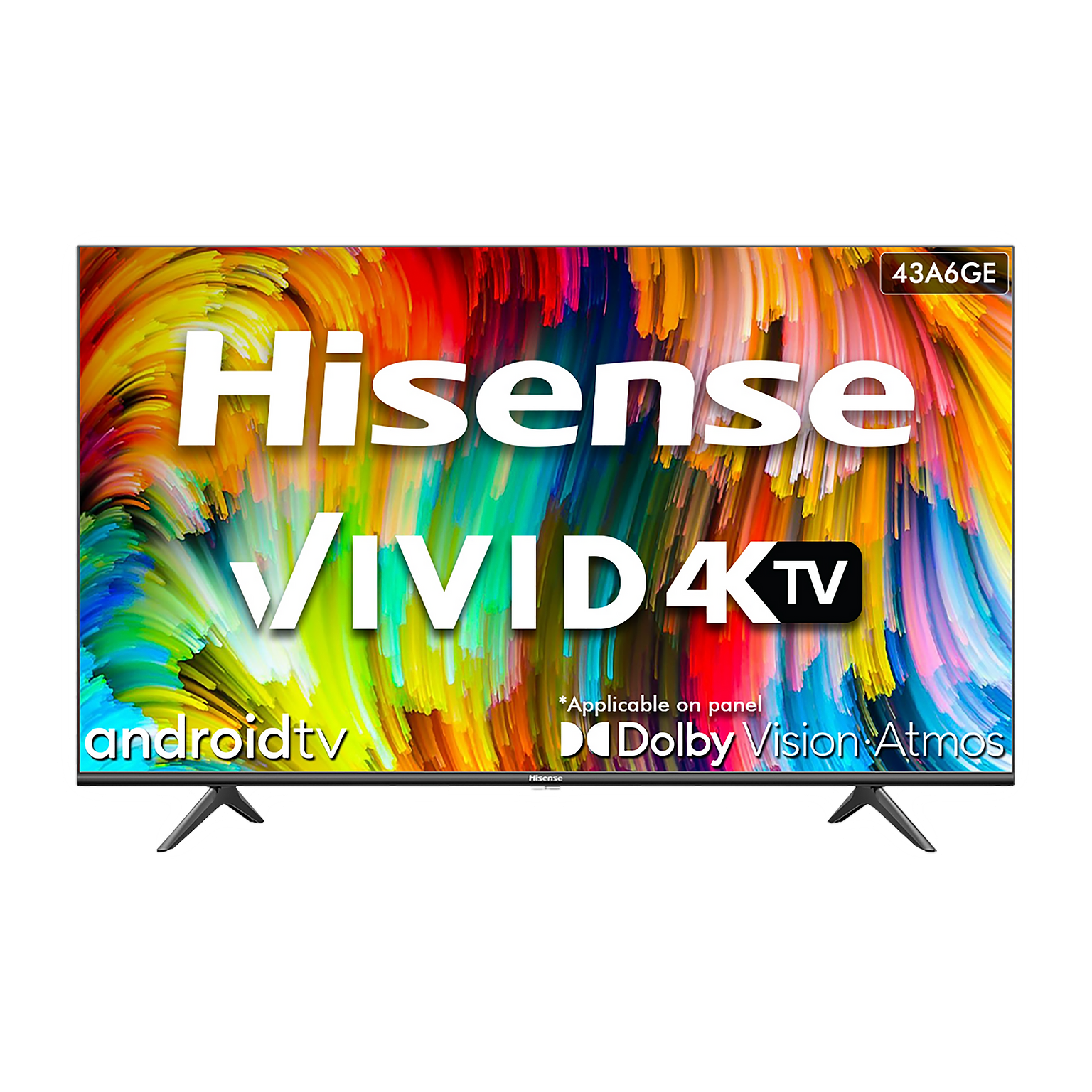 Hisense A6GE 108 cm (43 inch) 4K Ultra HD LED Android TV with Google Assistant (2021 model)