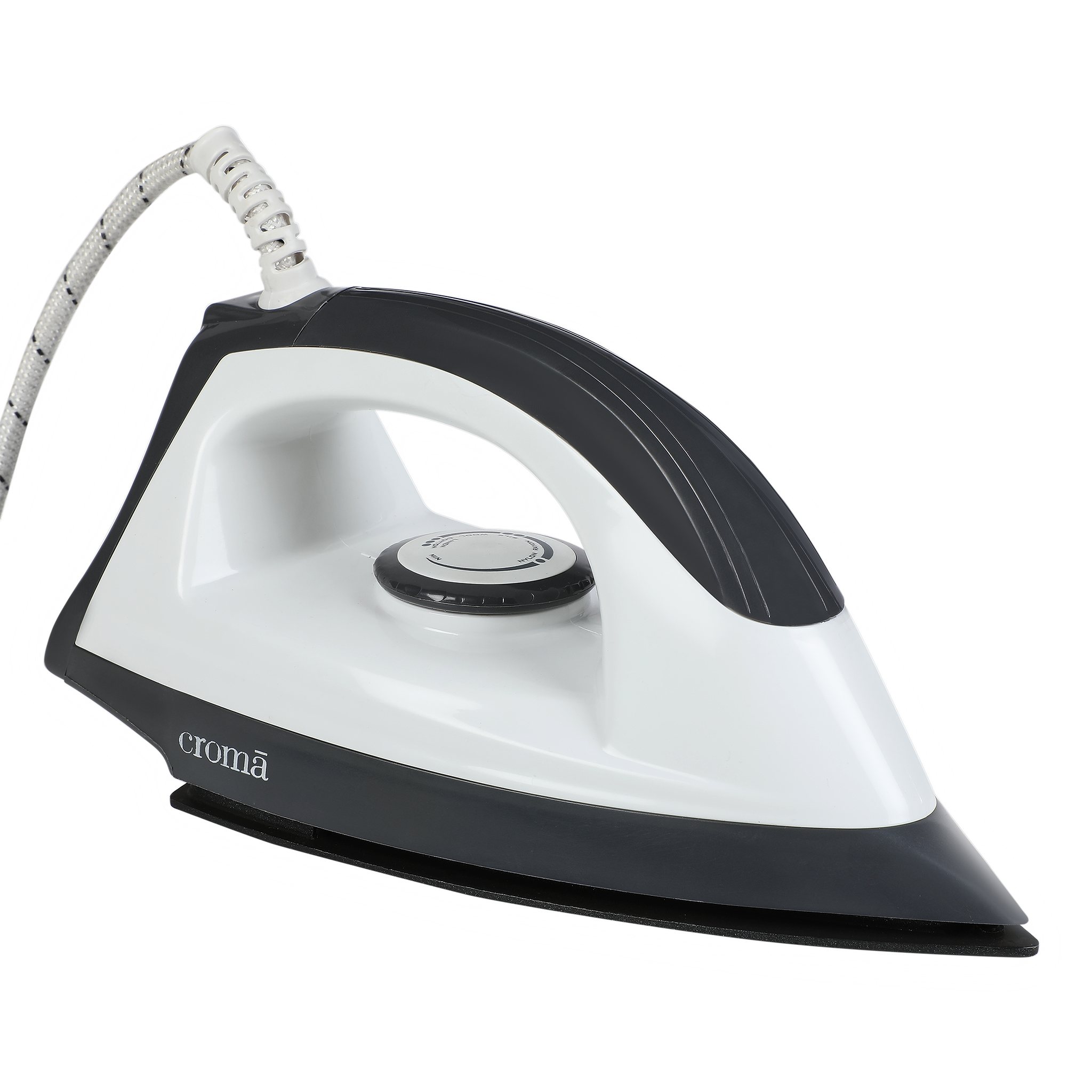 Croma GM6 1100 Watts Dry Iron (Overheat Protection, CRSHAH702sIR11, White/Grey)