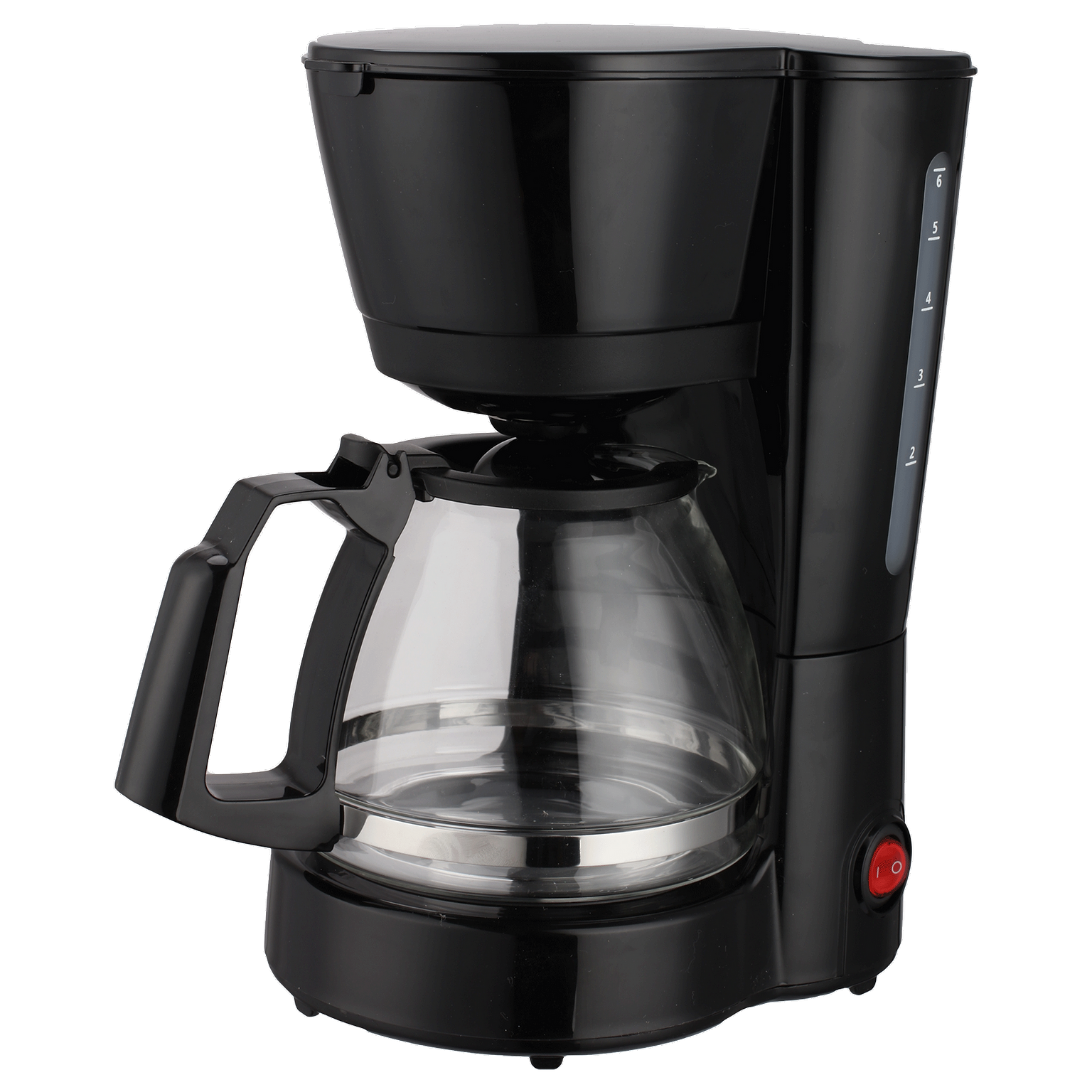 Croma 5 Cups Manual Coffee Maker (Makes Black Coffee, Nylon Filter, CRSKAF001sCM06, Black)