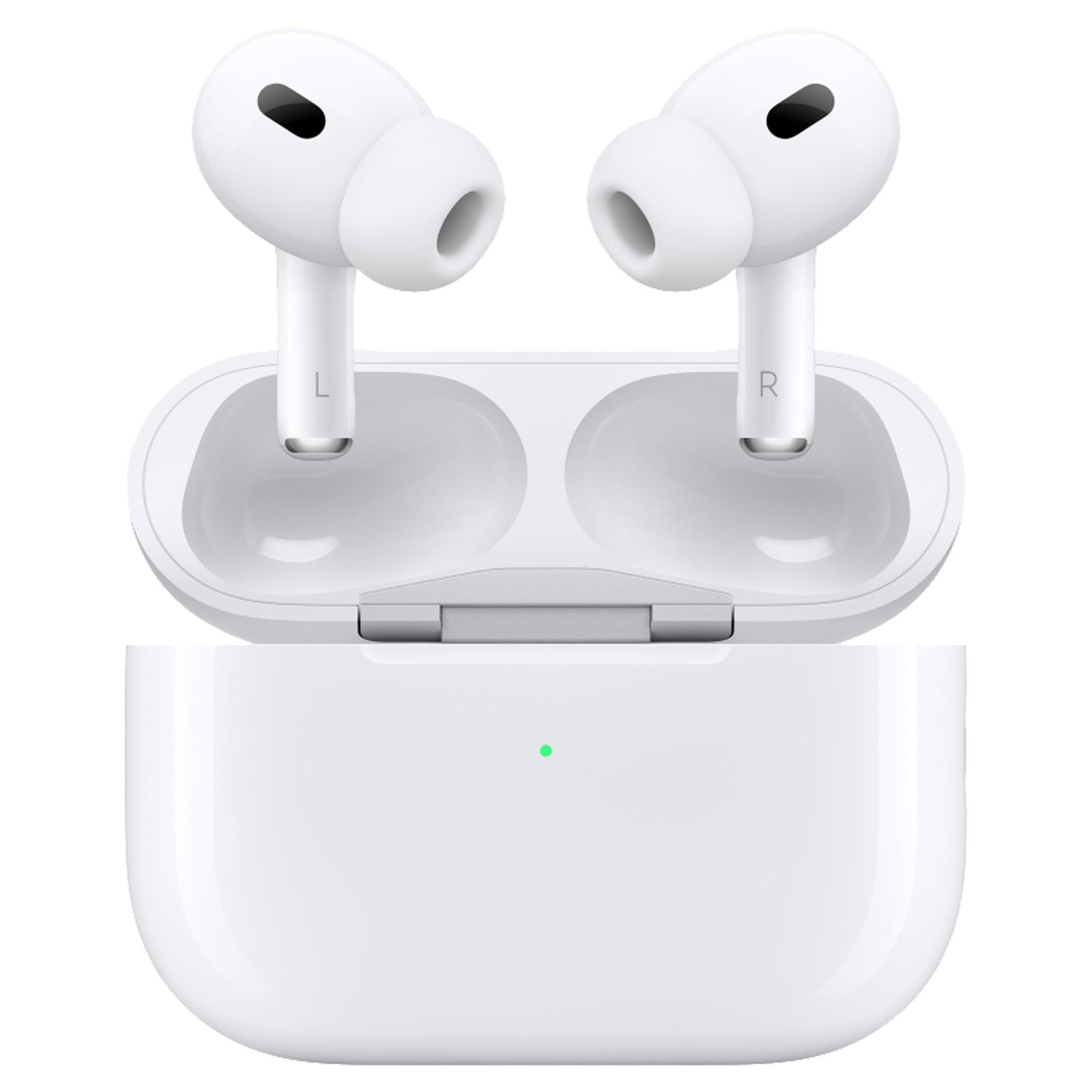 Apple AirPods Pro (2nd Generation-USB C) TWS Earbuds with Active Noise Cancellation (IP54 Water Resistant, MagSafe Case, White)