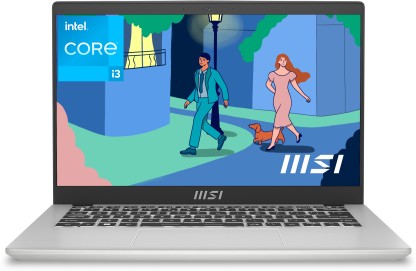 MSI Modern 14 Intel Core i3 12th Gen 1215U - (16 GB/512 GB SSD/Windows 11 Home) Modern 14 C12MO-444IN/ Modern 14 C12MO 1248IN Thin and Light Laptop  (14 Inch, Urban Silver, 1.4 Kg)