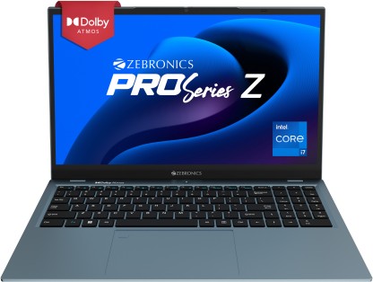 ZEBRONICS Thin and Light Laptop Intel Core i7 12th Gen 1255U - (16 GB/512 GB SSD/Windows 11 Home) ZEB-NBC 5S Thin and Light Laptop  (15.6 Inch, Blue, 1.76 Kg)