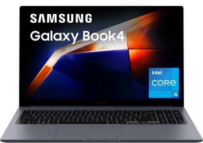 SAMSUNG Galaxy Book4 Intel Core i5 13th Gen 1335U - (16 GB/512 GB SSD/Windows 11 Home) NP750XGJ-KG2IN / NP750XGJ-LG2IN Thin and Light Laptop  (15.6 Inch, Gray, 1.55 Kg, With MS Office)