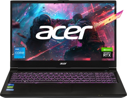 Acer Aspire 7 Intel Core i5 13th Gen 13420H - (16 GB/512 GB SSD/Windows 11 Home/6 GB Graphics/NVIDIA GeForce RTX 3050) A715-79G Gaming Laptop  (15.6 Inch, Black, 1.99 Kg)