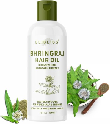 ELIBLISS Bhringraj Hair Growth Hair Oil for All Type of Hair Problem  Hair Oil  (100 ml)