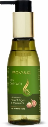 NAVYUG Hair Serum for Dry & Frizzy Hair - Argan & Marula, Men & Women, All Hair Types  (110 ml)