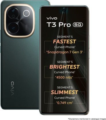 vivo T3 Pro 5G (Emerald Green, 128 GB)  (8 GB RAM)