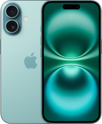 Apple iPhone 16 (Teal, 128 GB)